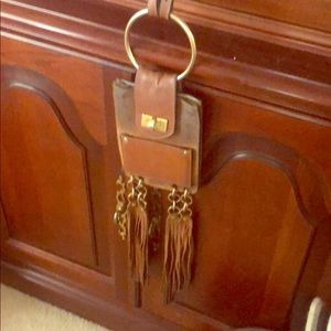 Chloe small crossbody suede bag